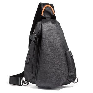 Ulgoo Canvas Messenger Bag Single Shoulder Backbag